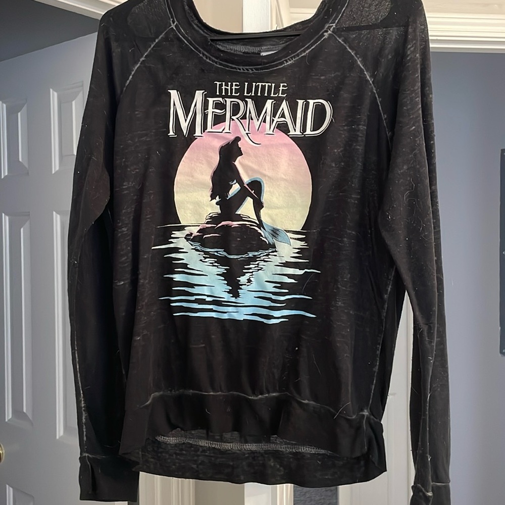 Disney little mermaid long sleeve T